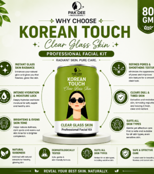 Korean Touch Facial Kit | Clear Glass Skin | 80g