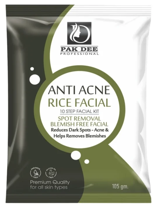 Anti Acne Rice Facial Kit | Acne Control | 105g