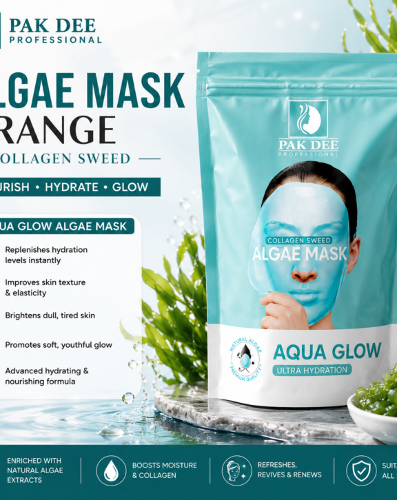 Aqua Glow Algae Mask | Hydrate & Brighten Skin | 100g