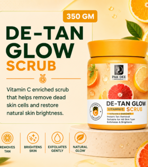 De-Tan Glow Scrub | Tan Removal | 350g