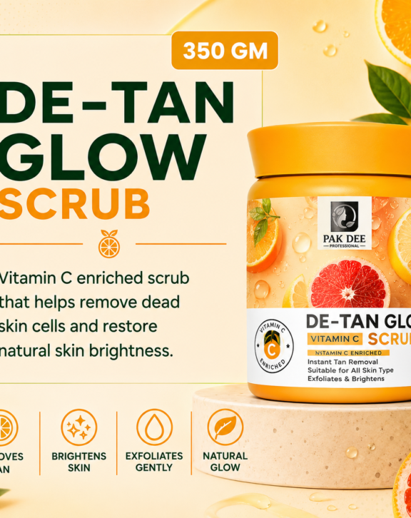 De-Tan Glow Scrub | Tan Removal | 350g