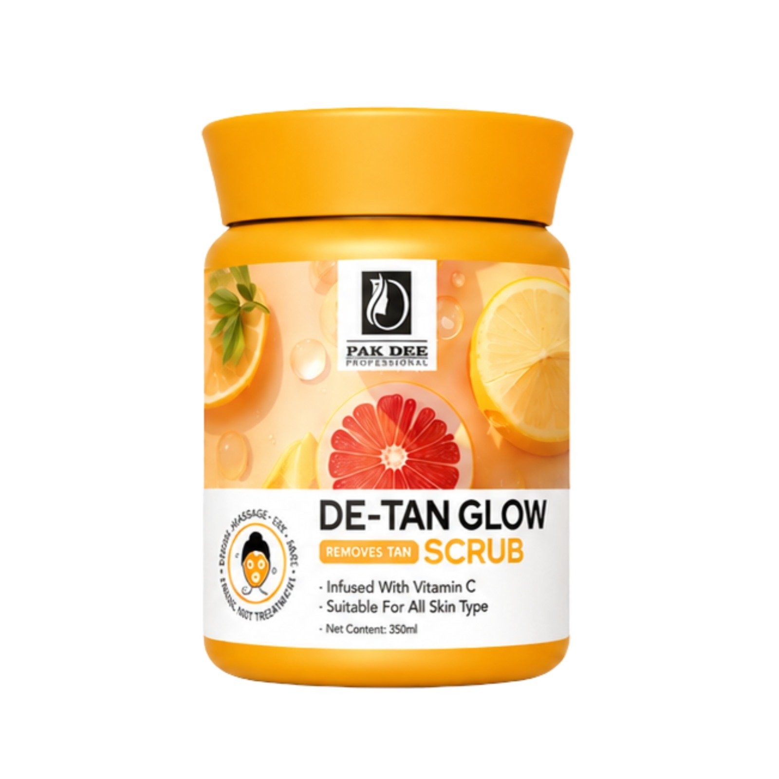 De-Tan Glow Scrub | Tan Removal | 350g