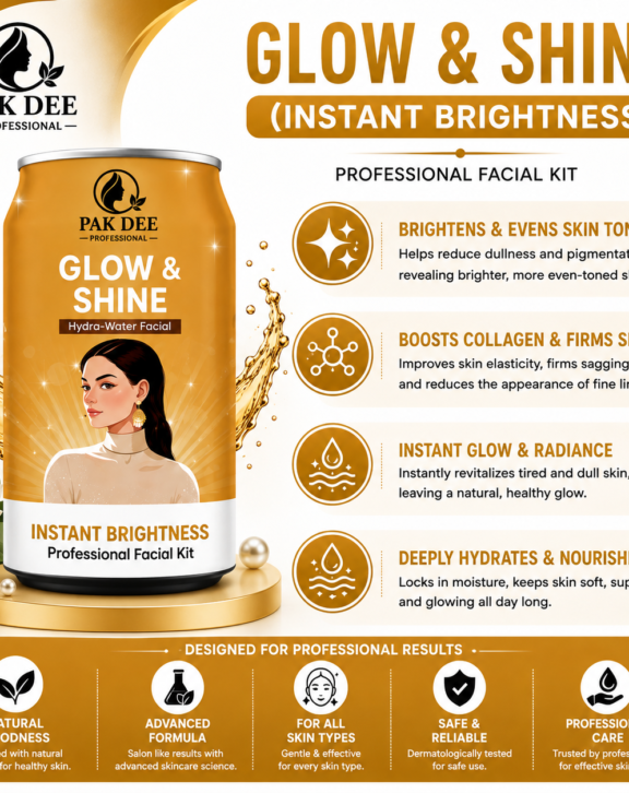 Glow & Shine Facial Kit | Instant Brightness | 80g