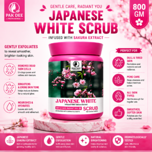 Japanese White Scrub | Gentle Exfoliation | 800g