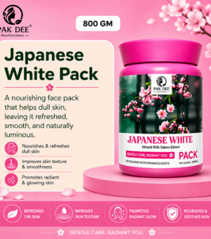 Japanese White Face Pack | Skin Radiance | 800g