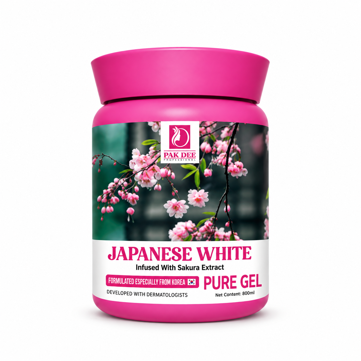 Japanese White Pure Gel | Skin Hydration | 800g