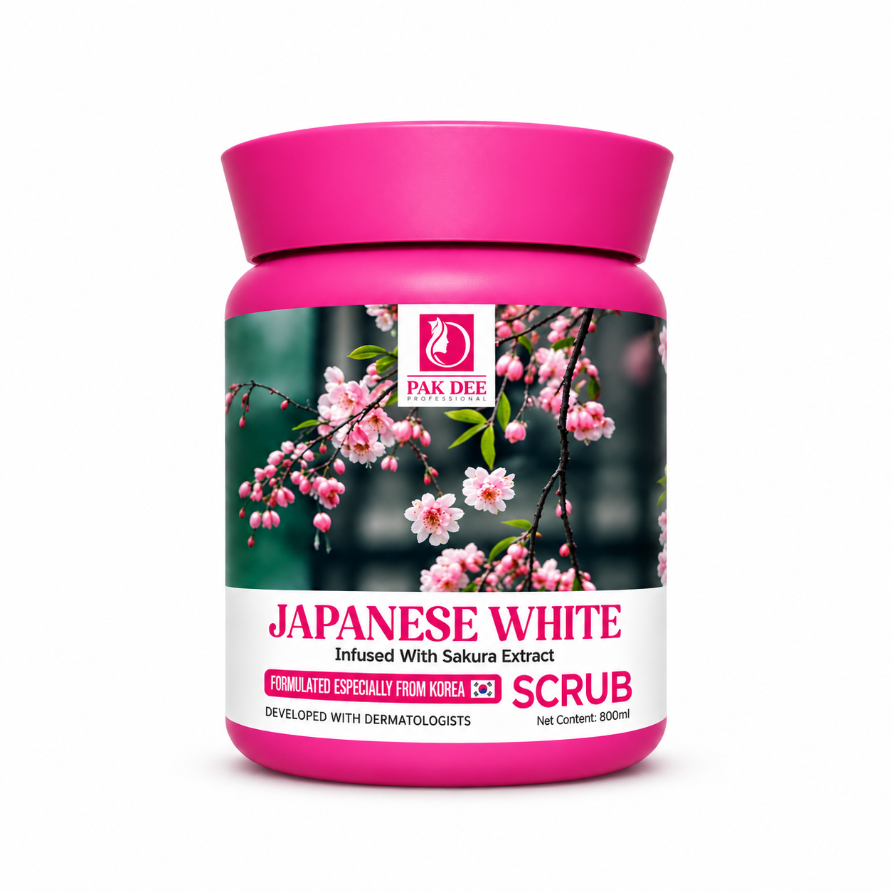 Japanese White Scrub | Gentle Exfoliation | 800g