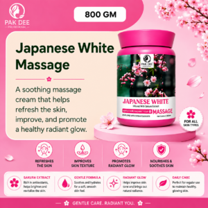 Japanese White Massage Cream | Skin Radiance | 800g