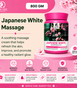 Japanese White Massage Cream | Skin Radiance | 800g