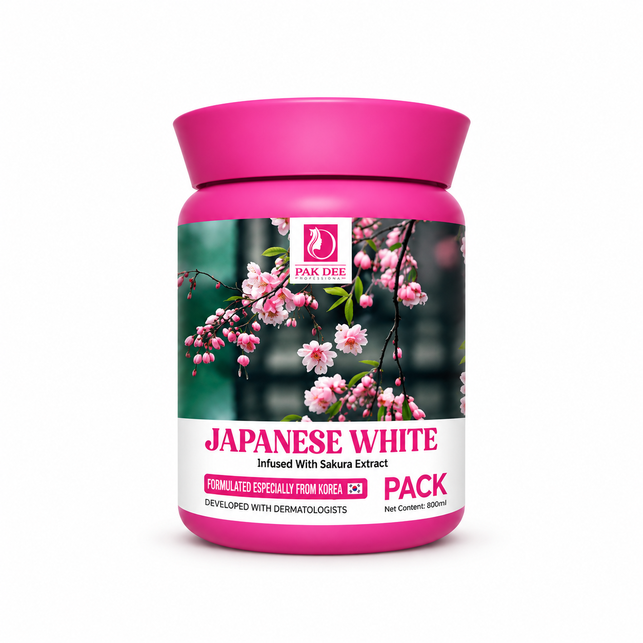 Japanese White Face Pack | Skin Radiance | 800g