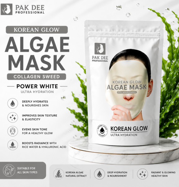 Korean Glow Algae Mask | Hydrate & Brighten Skin | 100g