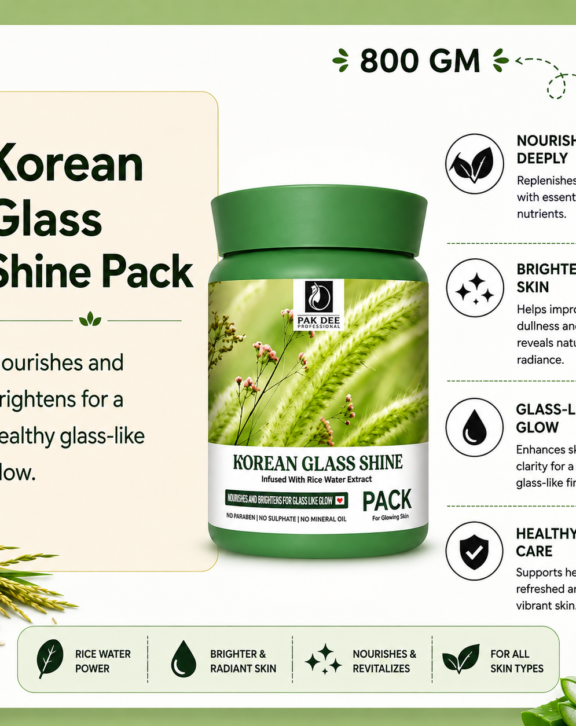 Korean Glass Shine Pack | Glass Skin Glow | 800g