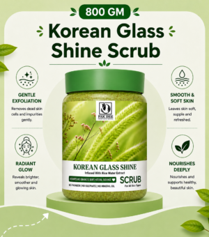 Korean Glass Shine Scrub | Gentle Exfoliation | 800g