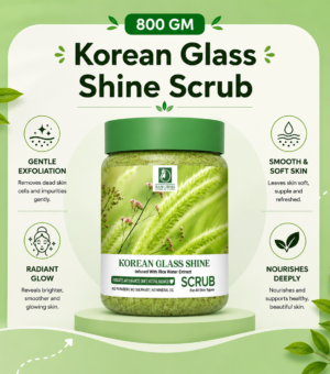 Korean Glass Shine Scrub | Gentle Exfoliation | 800g