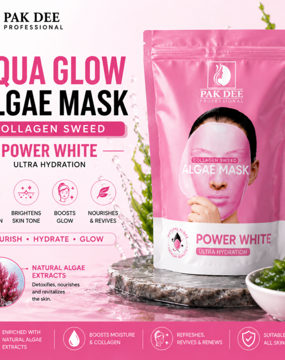 Power White Algae Mask | Brighten & Even Skin Tone | 100g