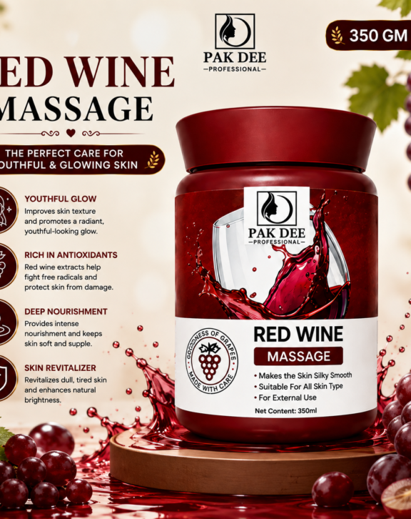Red Wine Massage Cream | Anti-Aging Care | 350g