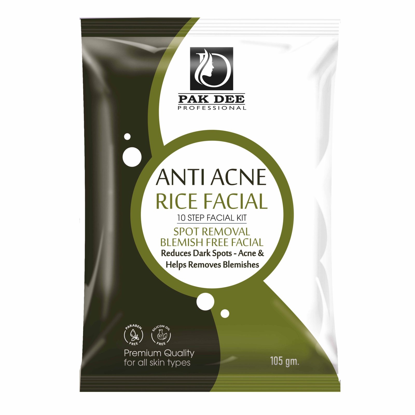 Anti Acne Rice Facial Kit | Acne Control | 105g