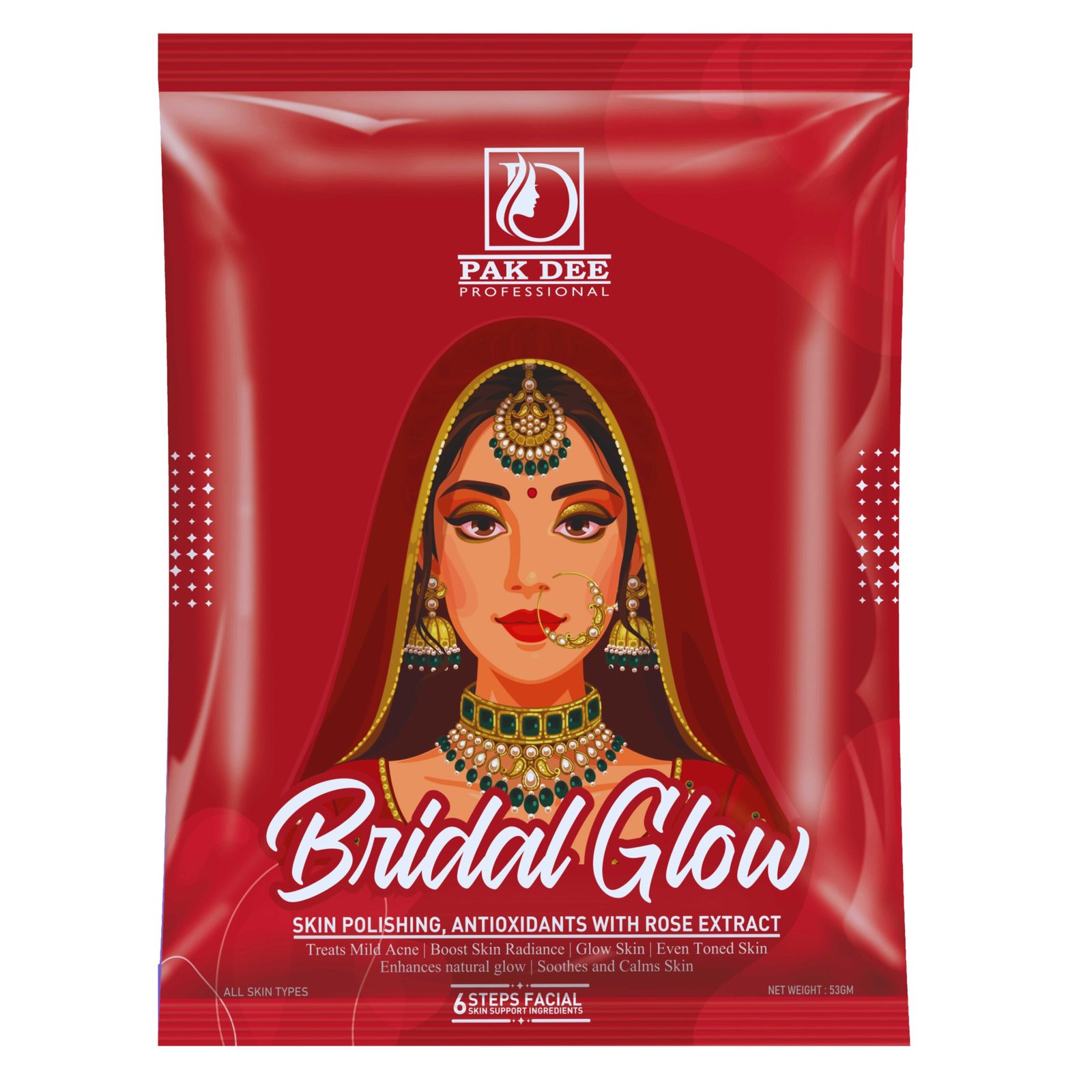 Bridal Glow Facial Powder | Instant Glow | 53g