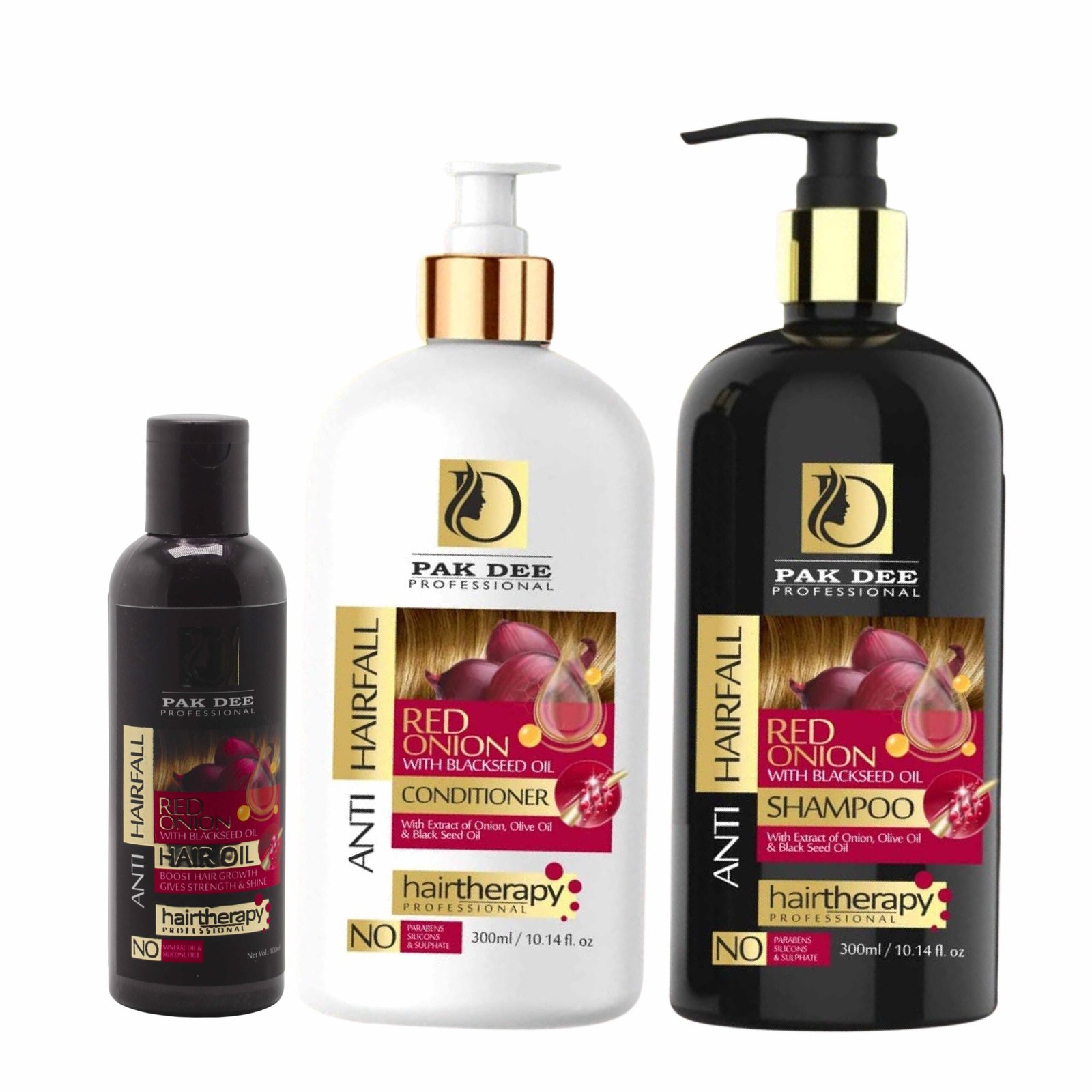 Red Onion Hair Care Combo | Nourish & Strengthen Hair | 300ml