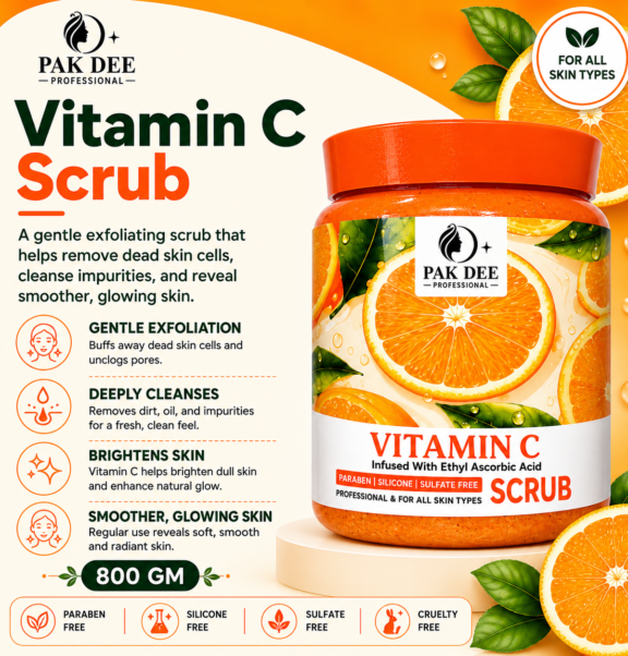 Vitamin C Face Scrub | Gentle Exfoliation | 800g (Copy)