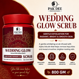 Wedding Glow Scrub | Gentle Exfoliation | 800g