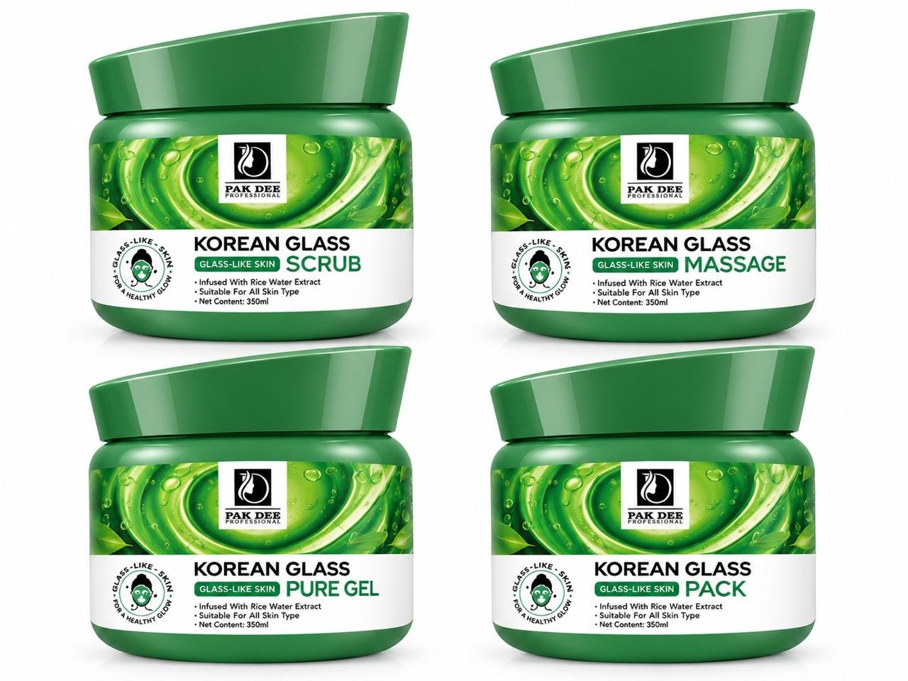 Refresh and revive your skin with the Pak Dee Professional De-Tan Glow Range, enriched with Vitamin C. This complete facial care range includes Scrub, Massage, Pure Gel and Pack, specially designed for a refreshing de-tan skincare routine. Suitable for all skin types.